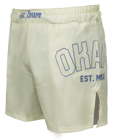 Okami Logo Fightshorts -chardonnay